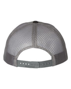 Richardson 115, Low Pro Trucker Cap, Black/ Charcoal