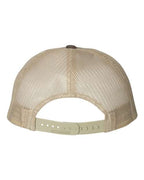 Richardson 115, Low Pro Trucker Cap, Brown/ Khaki