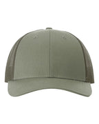 Richardson 115, Low Pro Trucker Cap, Loden