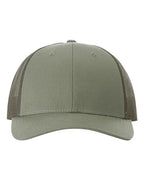 Richardson 115, Low Pro Trucker Cap, Loden