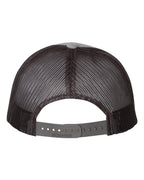 Richardson 115, Low Pro Trucker Cap, Heather Grey/ Dark Charcoal