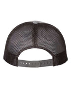 Richardson 115, Low Pro Trucker Cap, Heather Grey/ Dark Charcoal