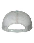 Richardson 115, Low Pro Trucker Cap, Smoke Blue/ Aluminum