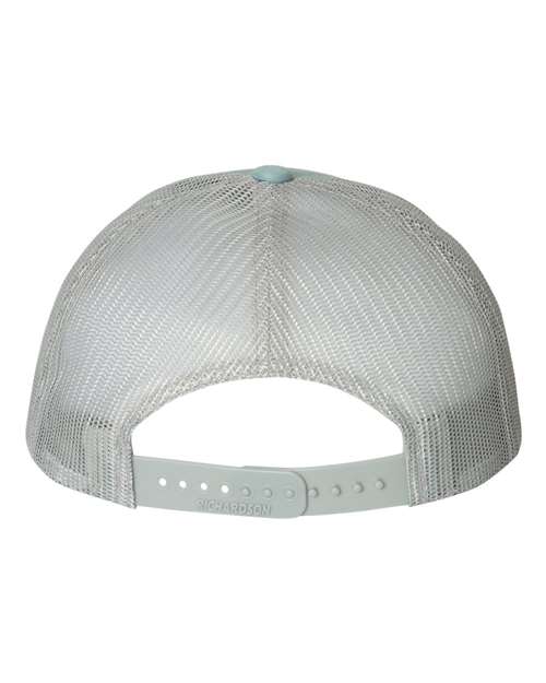 Richardson 115, Low Pro Trucker Cap, Smoke Blue/ Aluminum