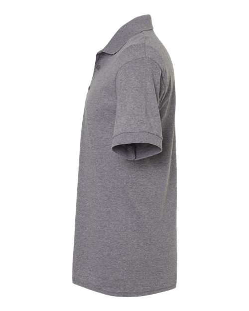 Gildan 223, 8800 Unisex Dryblend Polo, Graphite Heather