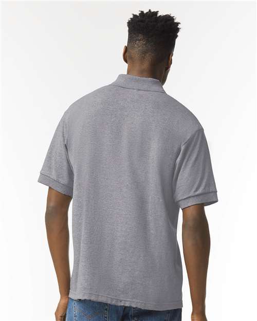 Gildan 223, 8800 Unisex Dryblend Polo, Graphite Heather