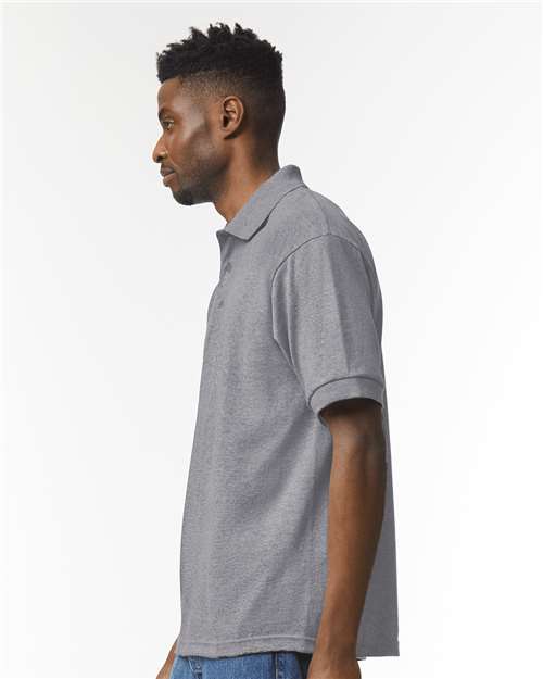 Gildan 223, 8800 Unisex Dryblend Polo, Graphite Heather