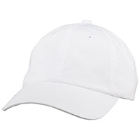 AJM International 6D470M, 6 Panel Full-fit (dad Cap), Winter White