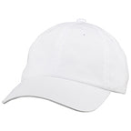AJM International 6D470M, 6 Panel Full-fit (dad Cap), Winter White