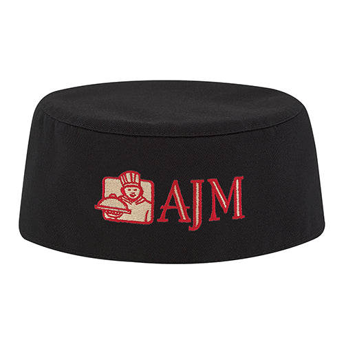AJM International 6J200M, Chef Style, Black