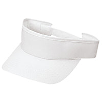 AJM International 6J380U, Visor (adult & Youth), White