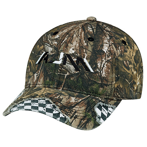AJM International 6Y303M, Realtree Xtra, 6 Panel Constructed Full-fit (distressed, Racing), Buckram Laminated Front Panels Wi, Default
