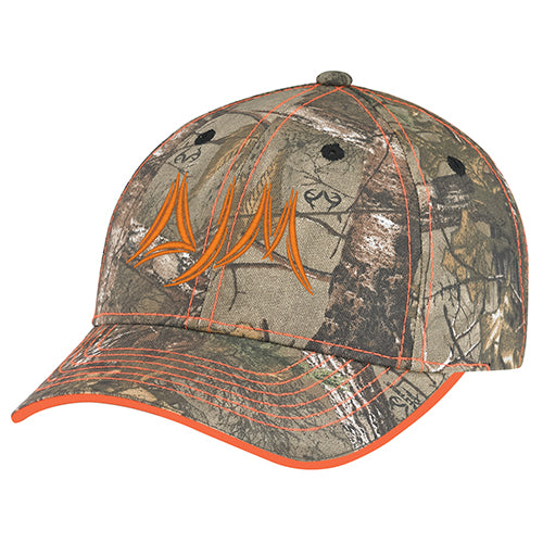 AJM International 6Y434M, Realtree Xtra, 6 Panel Constructed Contour, Buckram Laminated Front Panels With Pro-stitch, Contras, Default