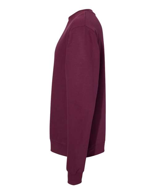 Independent Trading Co. SS3000, Unisex Midweight Crewneck Sweatshirt, Maroon