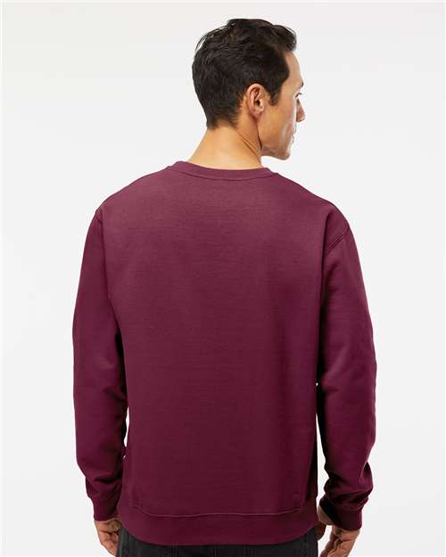 Independent Trading Co. SS3000, Unisex Midweight Crewneck Sweatshirt, Maroon