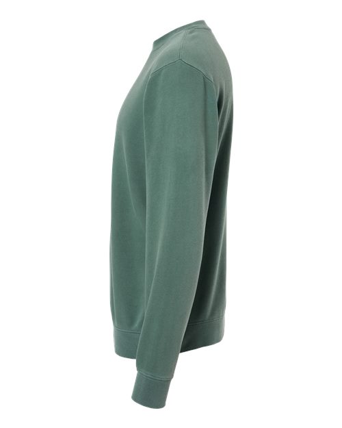 Independent Trading Co. PRM3500, Unisex Midweight Pigment-dyed Crewneck Sweatshirt, Pigment Alpine Green