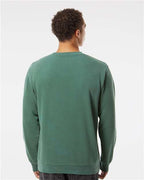 Independent Trading Co. PRM3500, Unisex Midweight Pigment-dyed Crewneck Sweatshirt, Pigment Alpine Green