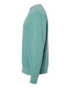 Independent Trading Co. PRM3500, Unisex Midweight Pigment-dyed Crewneck Sweatshirt, Pigment Mint