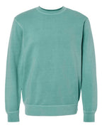 Independent Trading Co. PRM3500, Unisex Midweight Pigment-dyed Crewneck Sweatshirt, Pigment Mint