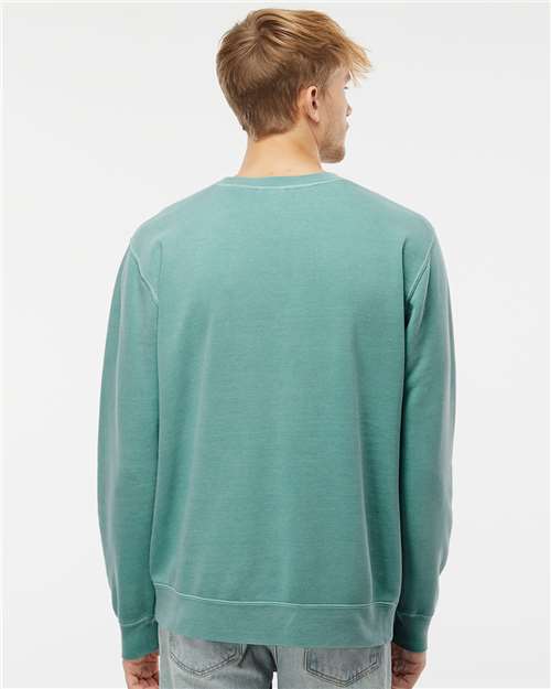 Independent Trading Co. PRM3500, Unisex Midweight Pigment-dyed Crewneck Sweatshirt, Pigment Mint