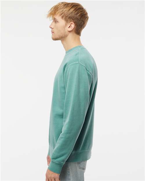 Independent Trading Co. PRM3500, Unisex Midweight Pigment-dyed Crewneck Sweatshirt, Pigment Mint