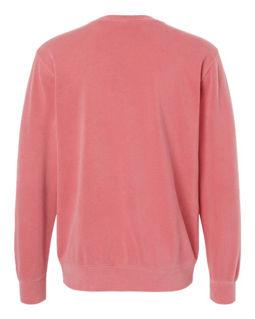 Independent Trading Co. PRM3500, Unisex Midweight Pigment-dyed Crewneck Sweatshirt, Pigment Pink
