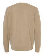 Independent Trading Co. PRM3500, Unisex Midweight Pigment-dyed Crewneck Sweatshirt, Pigment Sandstone