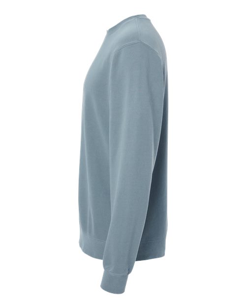 Independent Trading Co. PRM3500, Unisex Midweight Pigment-dyed Crewneck Sweatshirt, Pigment Slate Blue