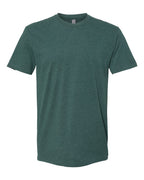 Next Level 6410, T-Shirts - Premium, Heather Forest Green