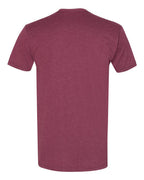 Next Level 6410, T-Shirts - Premium, Heather Maroon