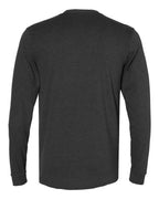 Next Level 6411, T-Shirts - Long Sleeve, Heather Charcoal