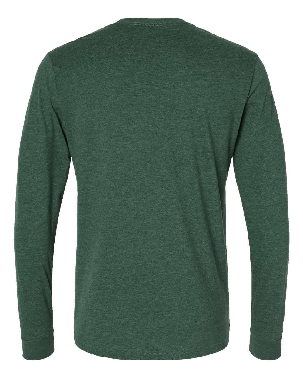 Next Level 6411, T-Shirts - Long Sleeve, Heather Forest Green