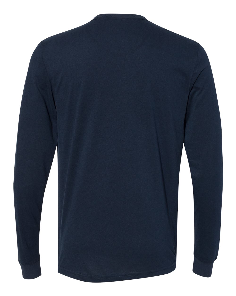 Next Level 6411, T-Shirts - Long Sleeve, Midnight Navy