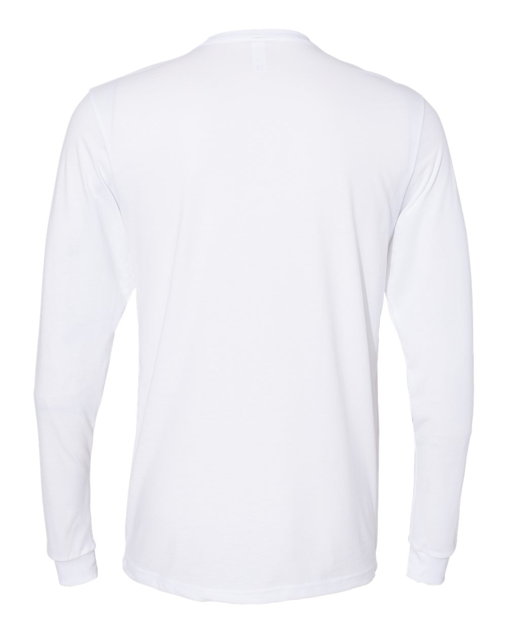 Next Level 6411, T-Shirts - Long Sleeve, White