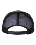 YP Classics 6606, Retro Trucker Cap, Multicam Green/ Black