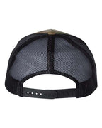 YP Classics 6606, Retro Trucker Cap, Multicam Green/ Black