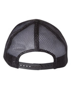 YP Classics 6606, Retro Trucker Cap, Multicam Black/ Black