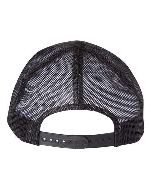 YP Classics 6606, Retro Trucker Cap, Multicam Black/ Black