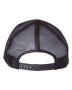 YP Classics 6606, Retro Trucker Cap, Multicam Black/ Black