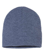 Sportsman SP08, 8" Beanie, Heather Navy