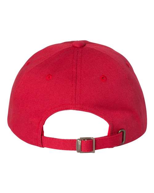 YP Classics 6245CM, Classic Dad Hat, Cranberry