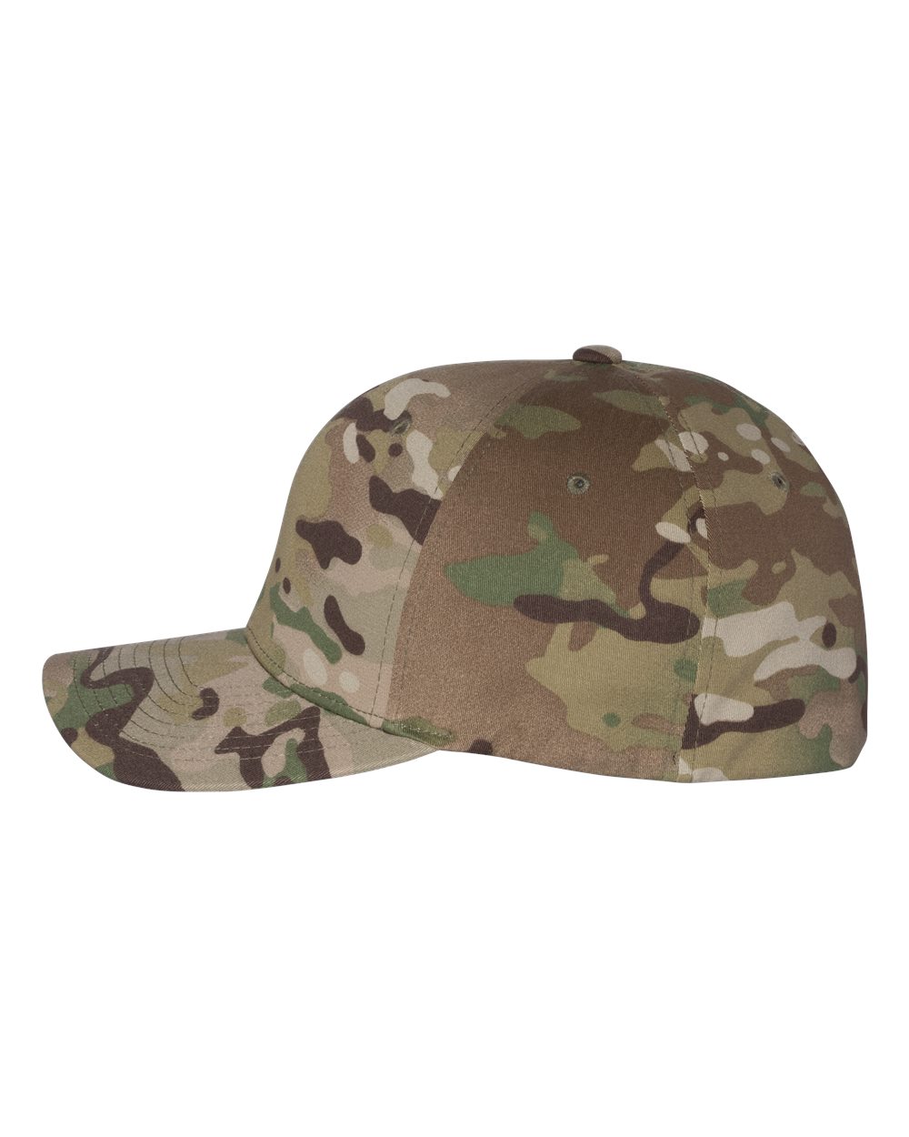Flexfit 6277, 467 Cotton Blend Cap, Multicam Green