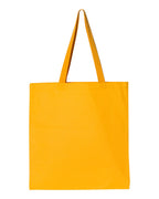 Q-Tees Q800, Promotional Tote, Gold