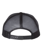 Richardson 115, Low Pro Trucker Cap, Black