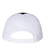 Richardson 115, Low Pro Trucker Cap, Black/ White
