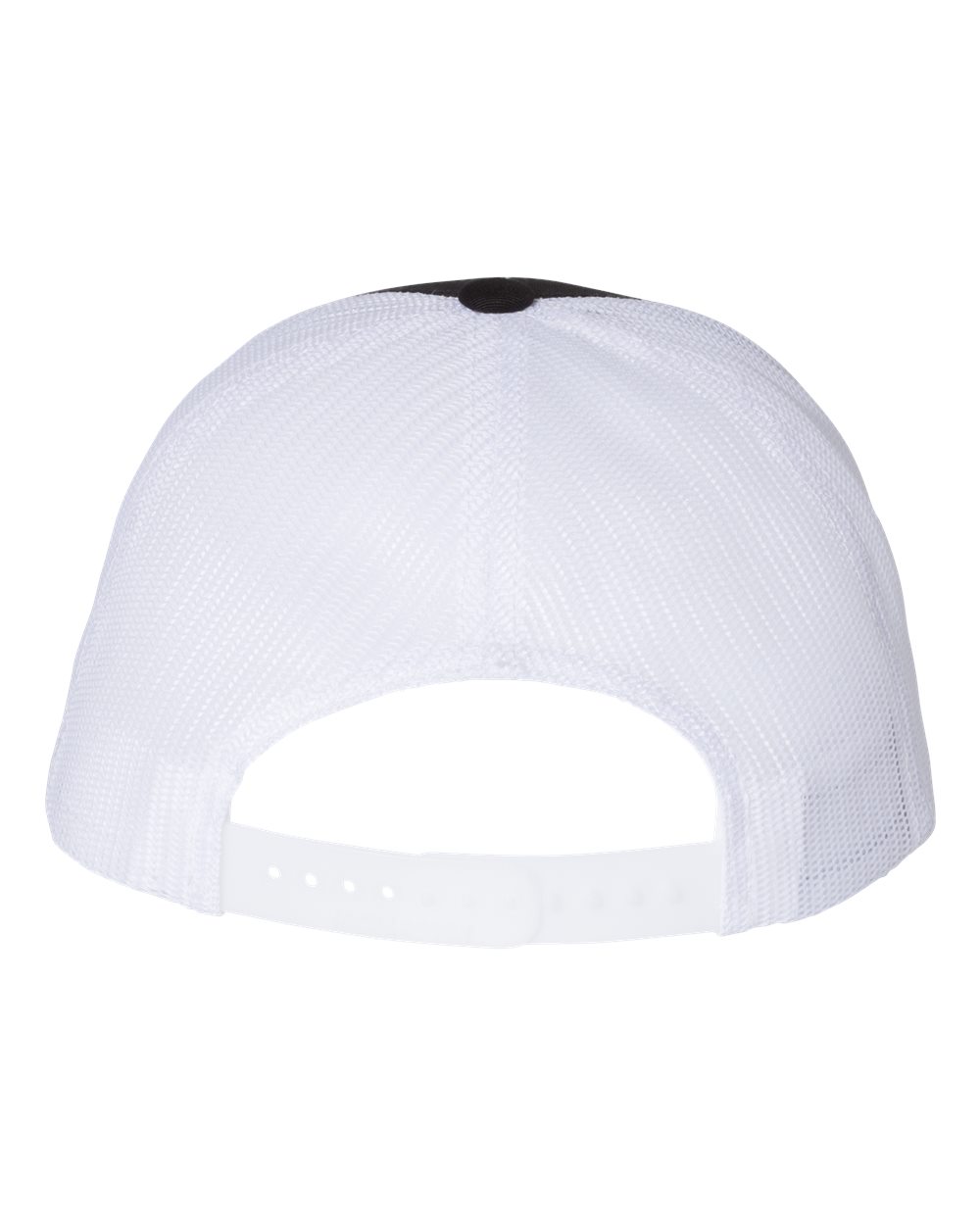 Richardson 115, Low Pro Trucker Cap, Black/ White