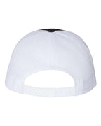 Richardson 115, Low Pro Trucker Cap, Black/ White