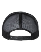 Richardson 115, Low Pro Trucker Cap, Charcoal/ Black