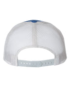 Richardson 115, Low Pro Trucker Cap, Heather Royal/ Light Grey