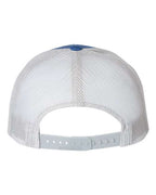 Richardson 115, Low Pro Trucker Cap, Heather Royal/ Light Grey